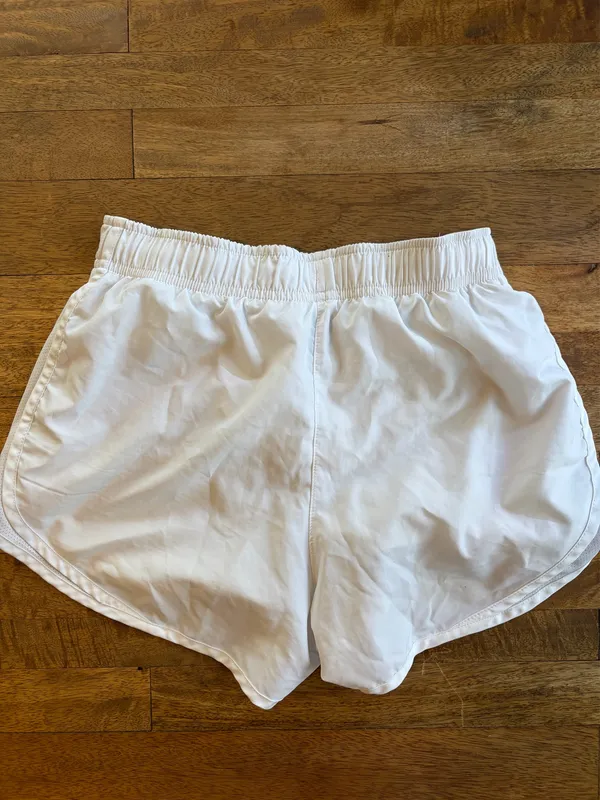 White Nike Athletic Shorts - Image 2