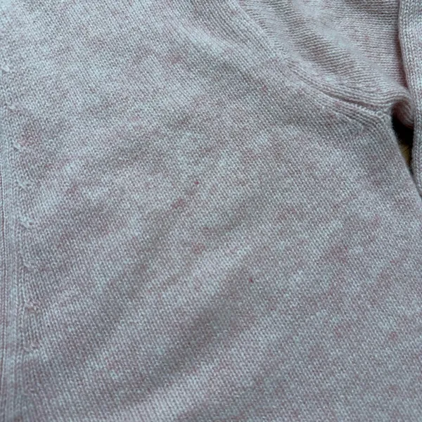 Reformation Varenne Cashmere Cardigan in Blush Size XS - Image 8