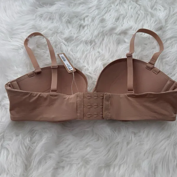 Skims Ultimate Pushup Strapless Bra Clay Size 38B - Image 6