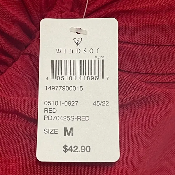 NWT Windsor Stunning Sweetheart Mesh Mini Dress | Size: Small - Image 4