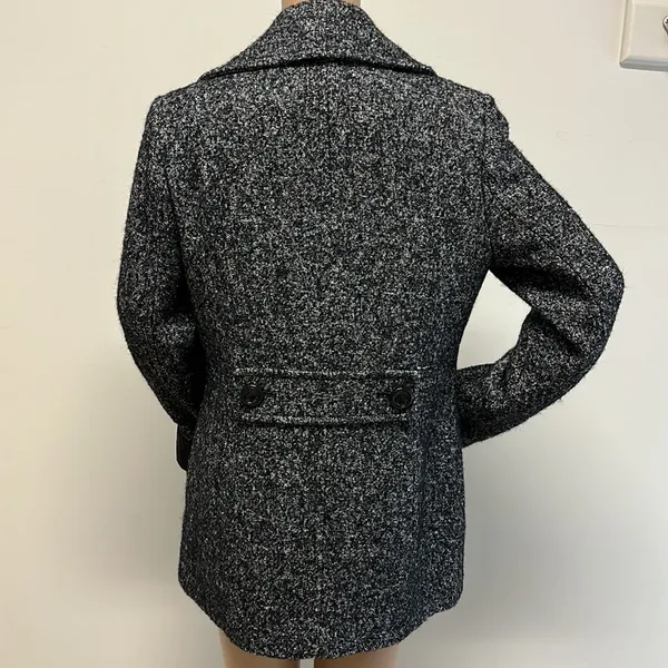 Calvin Klein Double Breasted Wool Pea Coat size 6 - Image 6