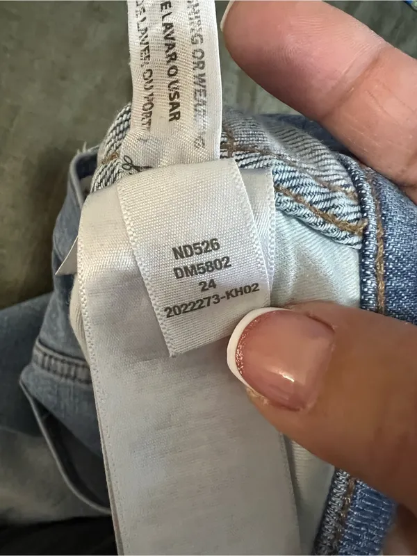 Madewell Stovepipe High Rise Straight Leg Jeans Euclid Wash Light Denim - Image 13