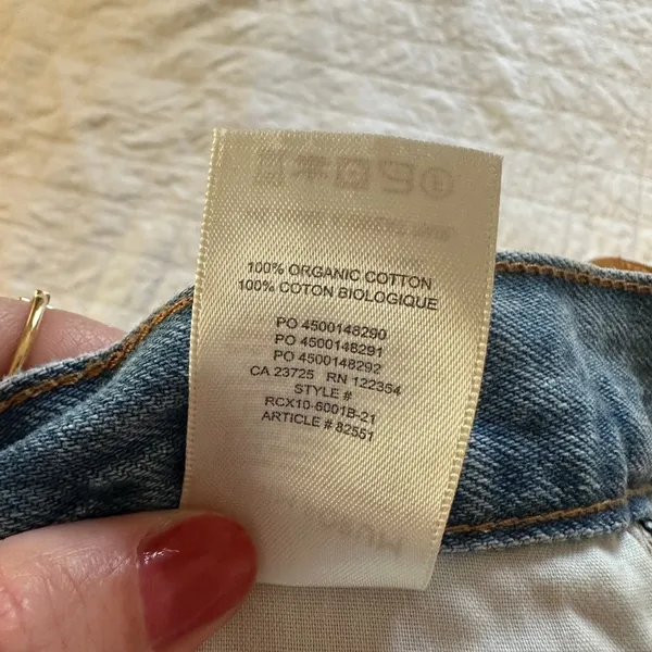 Denim Forum The Boyfriend High Rise Loose Jeans 26 - Image 10