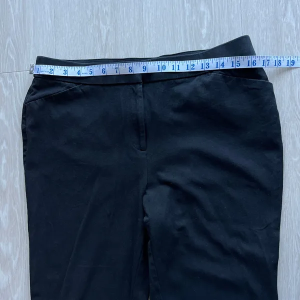 Chicos Pants Womens Size 1 Medium Black - Image 4