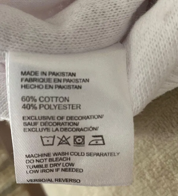 NWT Southern Spirit White Textured Sweatshirt - Image 5