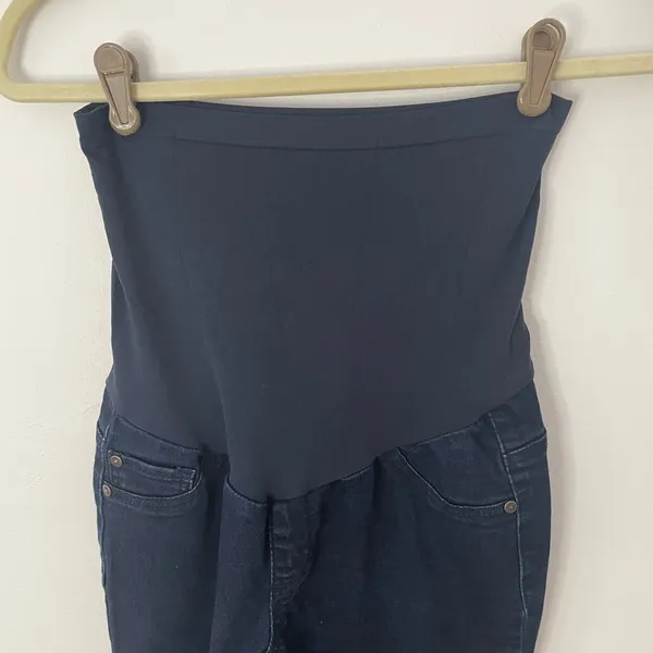 Indigo Blue Maternity Jeans size small skinny jeans - Image 2
