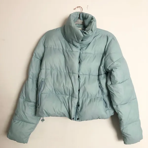 Alo Yoga Gold Rush Puffer Chalk Blue M - Image 12