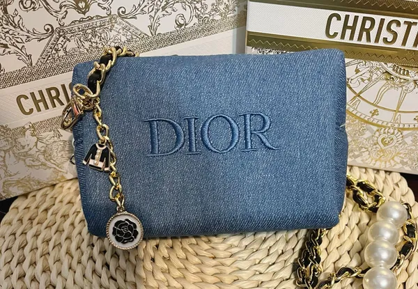 Dior Bag Makeup Cosmetic Case Pouch - Image 2