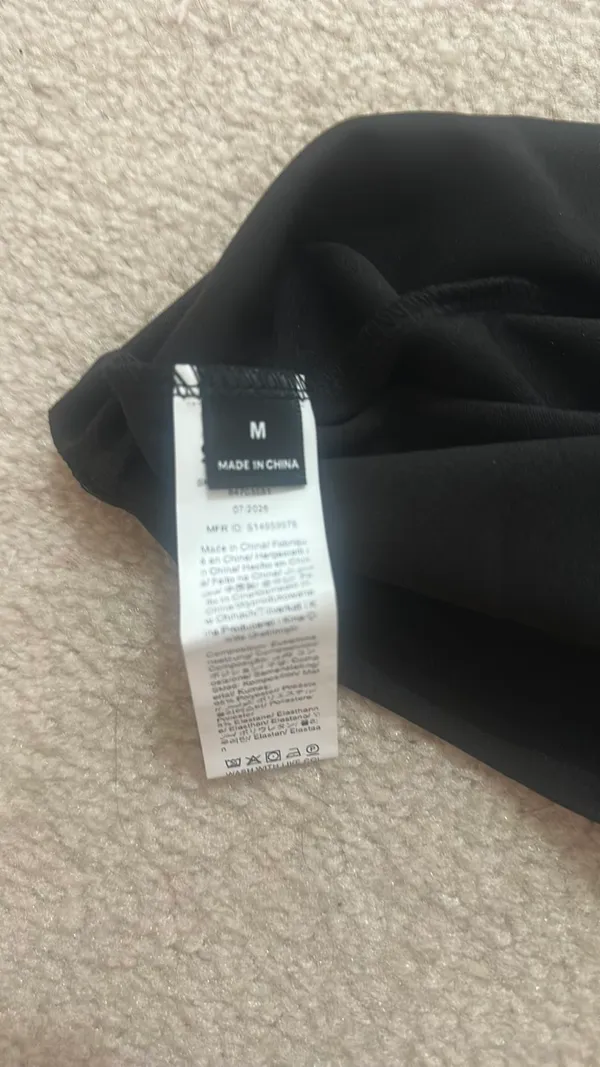 shein black mini skirt  - Image 2