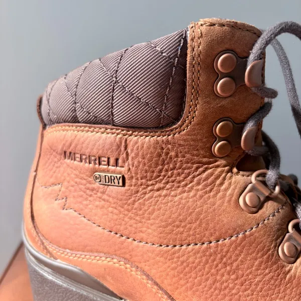 Merrell Chateau Mid Lace Waterproof Leather Boots | Size 10.5 - Image 2