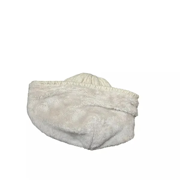 The North Face Spell Out Wool Cable Knit Beanie Hat Chunky Winter Cap - Image 5