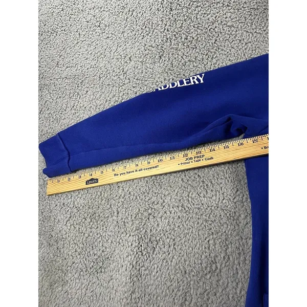 Dover Saddlery‎ Hoodie Women XS Full Zip Preppy Equestrian Barn Outdoors Classic - Image 9