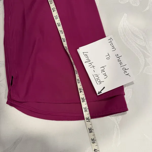Felicity And Coco Size-M Women's Dress Purple 3/4 Sleeve‎ - Image 4