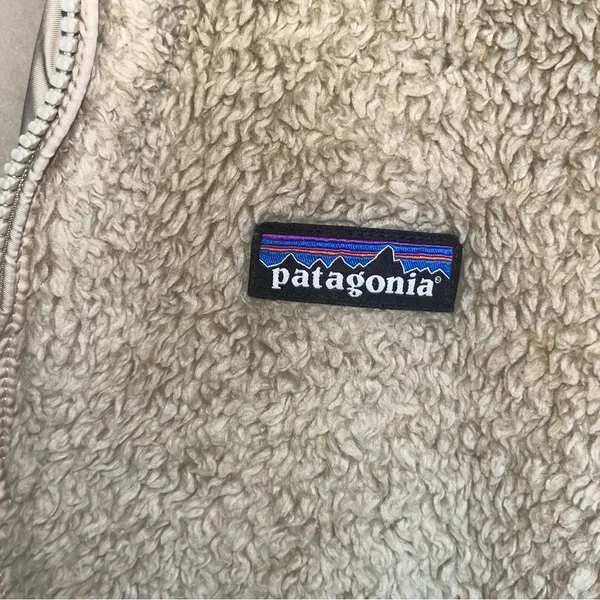 Patagonia Los Gatos Fleece Zip Jacket - Large. Teddy Bear Fleece - Image 9