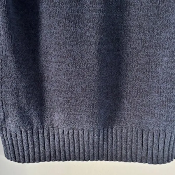 Lauren Ralph Lauren Women's XL Blue Cowl Neck Knit Sweater Long Sleeve Pullover - Image 6