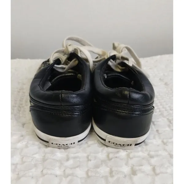 Coach New York Women's Black Lace Up Shoes/Sneakers Size 6B SKU 2340 - Image 2