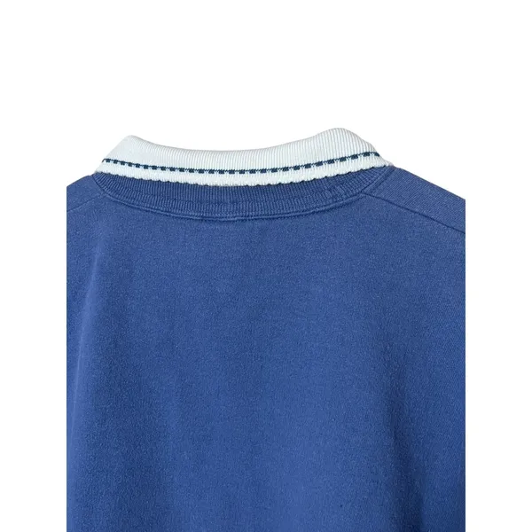 Top Stitch By Morning Sun Embroidered Snowman Crewneck Collared Sweatshirt XL - Image 7
