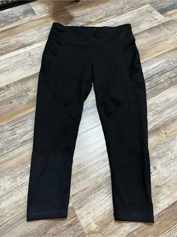 Avia Black High-Waist Leggings - Image 2