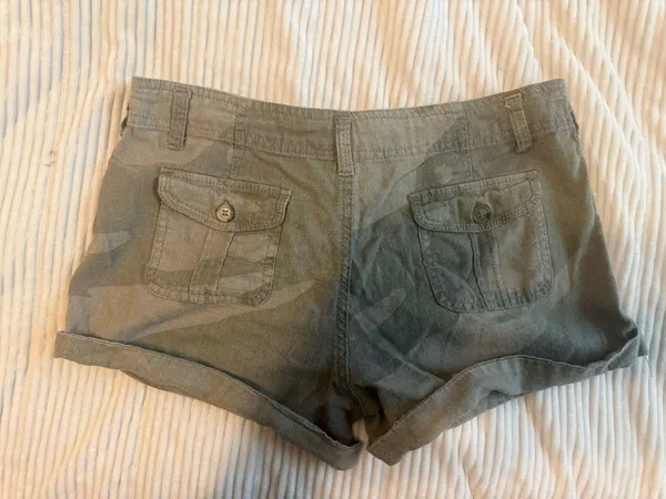 camo shorts low rise Green - Image 2
