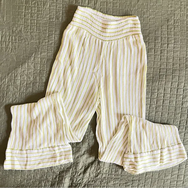 Billabong Green Striped Daybreak Pants - Image 3