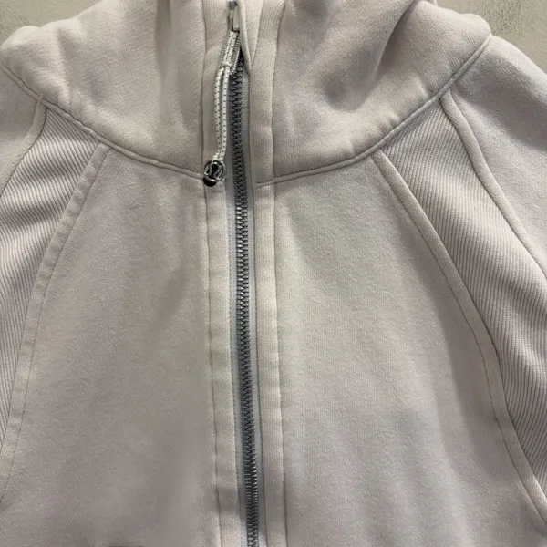 Lululemon Scuba Oversized Half-Zip Hoodie White Opal W3DM4S XS/S Sporty Active‎ - Image 4