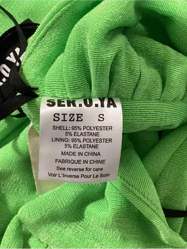SER.O.YA Julia Set Size Small NWT Green - Image 9