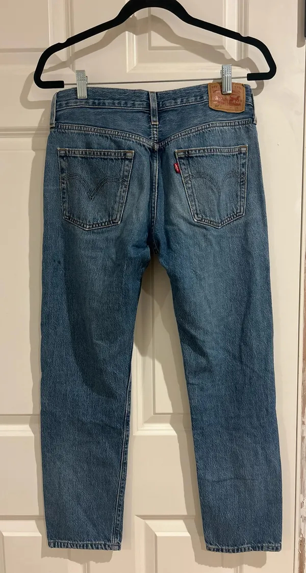 Levi’s 501 Tapered Button Fly Jeans - Image 4