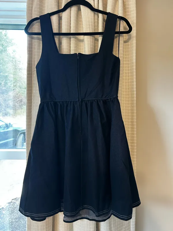 Denim Dress Francesca's - Image 3