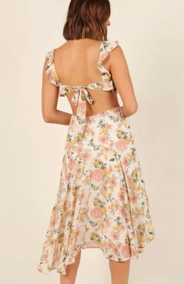 Petal & Pup Floral Midi Dress - Image 2