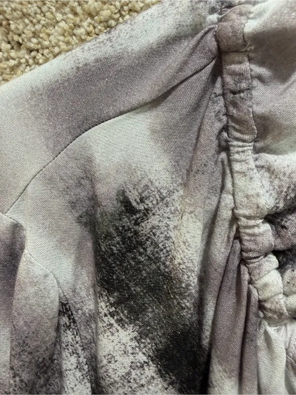 Cloth & Stone blouse abstract elevated basic top some sparkle medium fall - Image 3