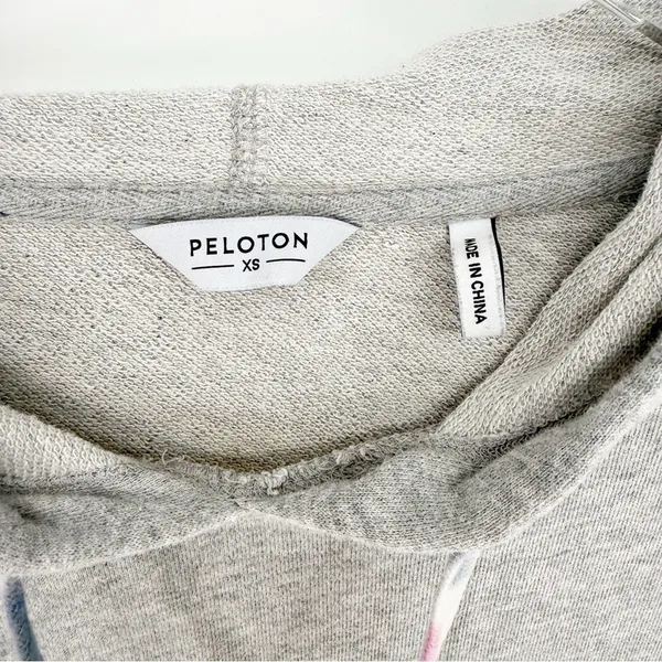 Peloton Daydreamer Hoodie Women's Size XS‎ Grey Athleisure - Image 9