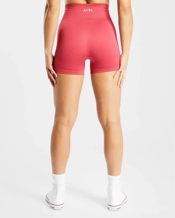 AYBL Balance V2 Seamless Shorts in Dusty Rose - Image 3