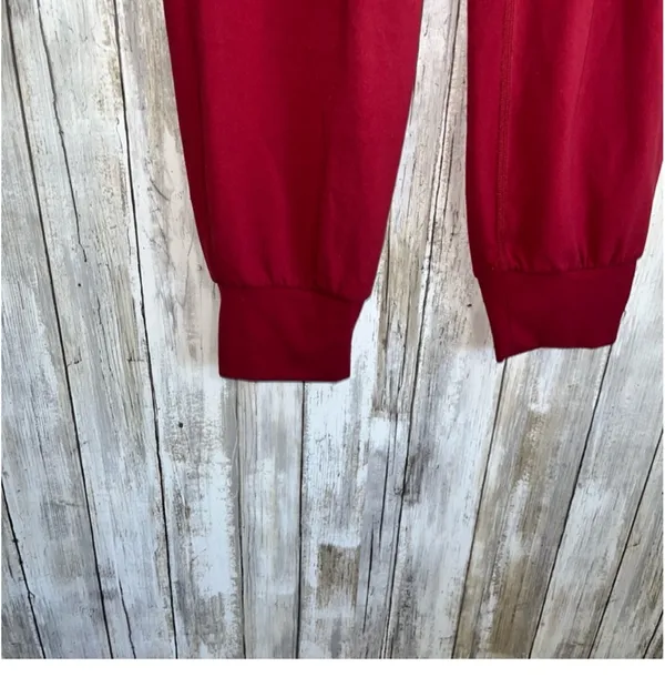 Athleta Red Ultra High Rise Elation Crop Joggers •Small - Image 4