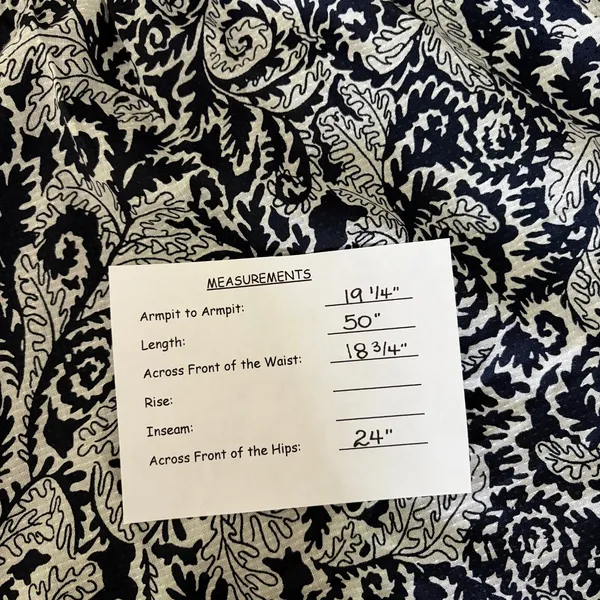 NEW!! Anthropologie MAEVE Marya Tiered Maxi Dress Black Botanical Print Small - Image 15