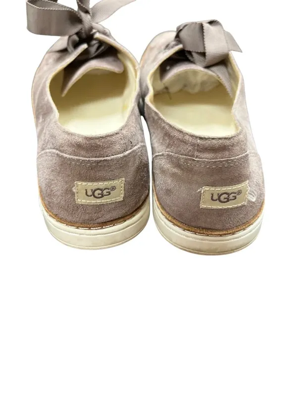 UGG 1Carilyn wms rose taupe leather suede lace up casual shoes sz 7 SKU 10-829 - Image 11