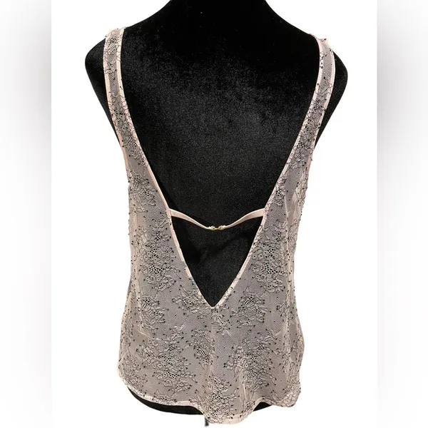 Victoria’s Secret Pink Whimsygoth Barbie Sultry Retro Coquette Lace Lingerie Top - Image 6