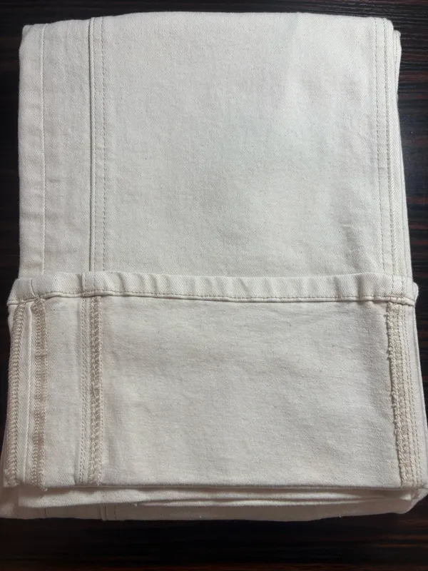 Cream Vervet Jeans - Image 3