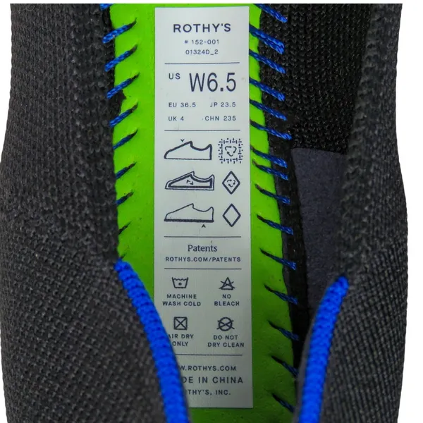 Rothy's The Point II Black Flats Pointed Toe In Love Insole Ballet Flats 6.5 - Image 12