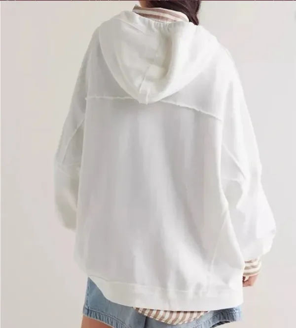 We The Free We Hoodie in Ivory sz M NWT $128R - Image 3