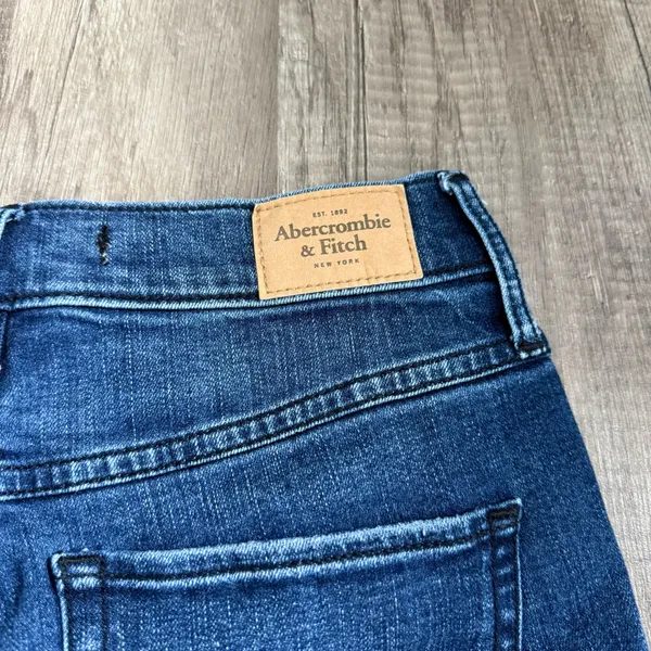 Abercrombie & Fitch W27 Frayed Denim Cutoff Shorts - Image 3