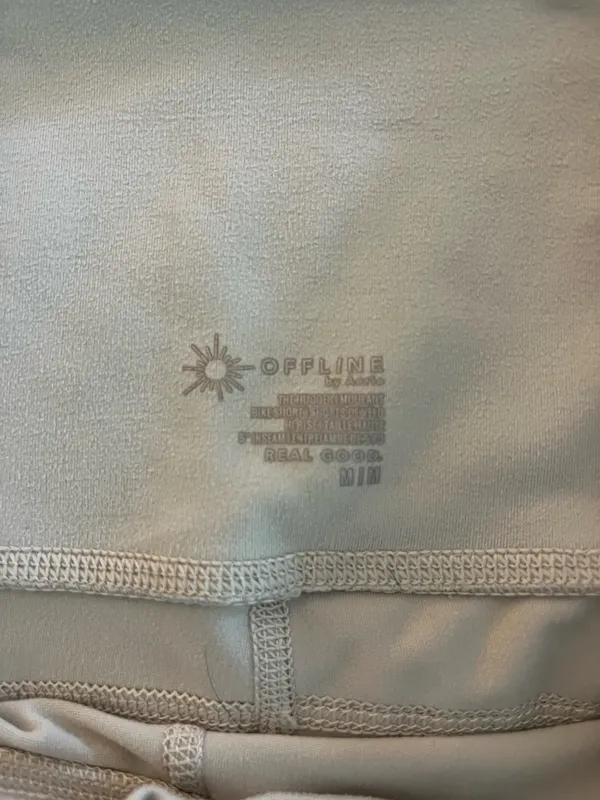 Aerie OFFLINE Tan Biker Shorts - Image 4