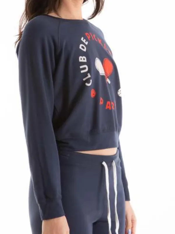 Sundry Club De Pickle Ball Paris Sweatshirt - Image 3