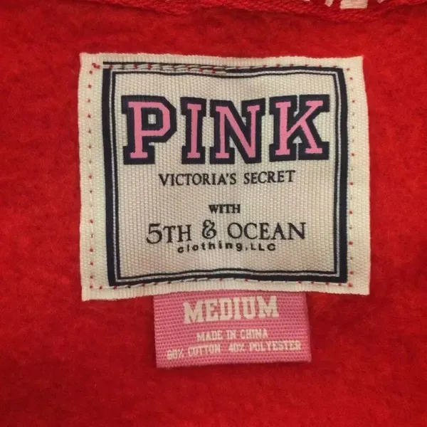 Pink by Victoria Secrets Anaheim Angels red zip up hoodie medium - Image 8