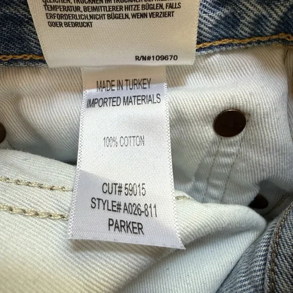 Agolde Parker Vintage Cut‎ Off Short In Swapmeet Size 28 - Image 6