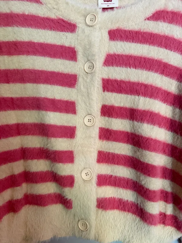 Levi’s Cardigan Sweater Fuzzy - Image 6