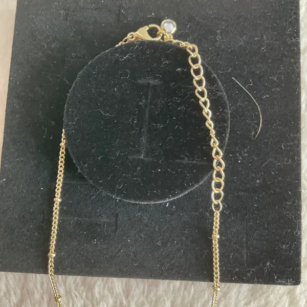 Gold tone 24” Chains with tiny balls - Image 4