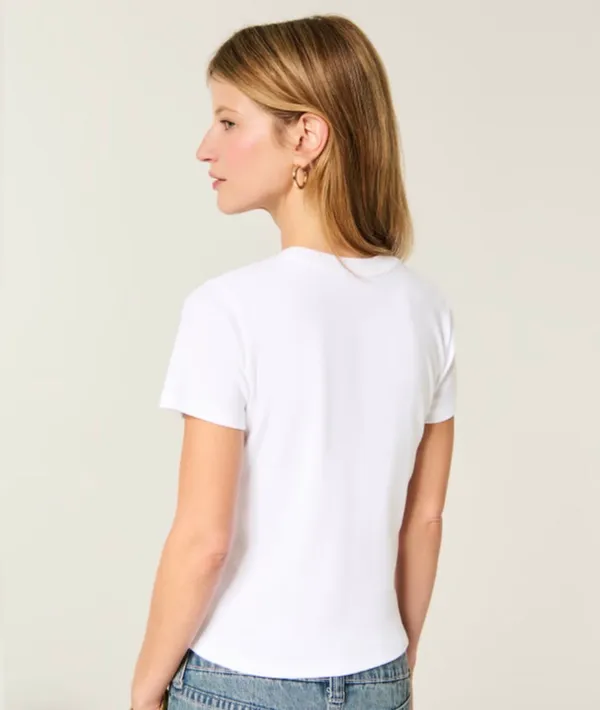 Hollister Must Have Collection Baby Tee - Image 2