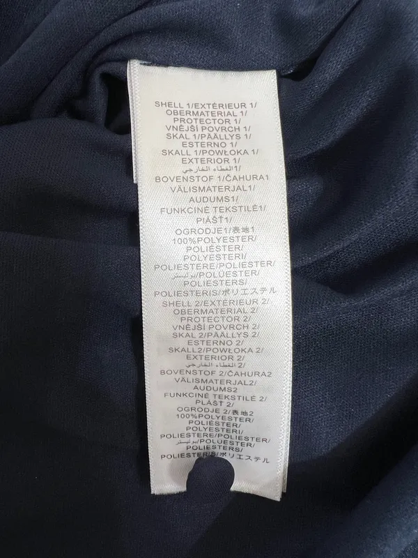 NWT Adrianna Papell Navy Blue Chiffon And Crepe Mock Neck Bow Dress Size 6 - Image 8