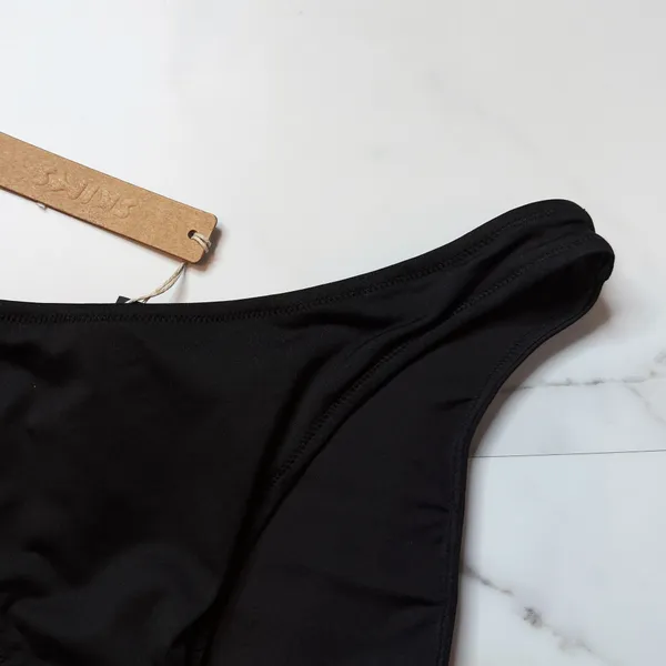 NWT Skims Signature Swim Dipped Mid Coverage Bikini Bottom - Image 4