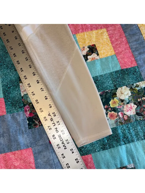Alo $118 Women's S Aloft High Waist Leggings Size S Beige Workout Or Casual - Image 10